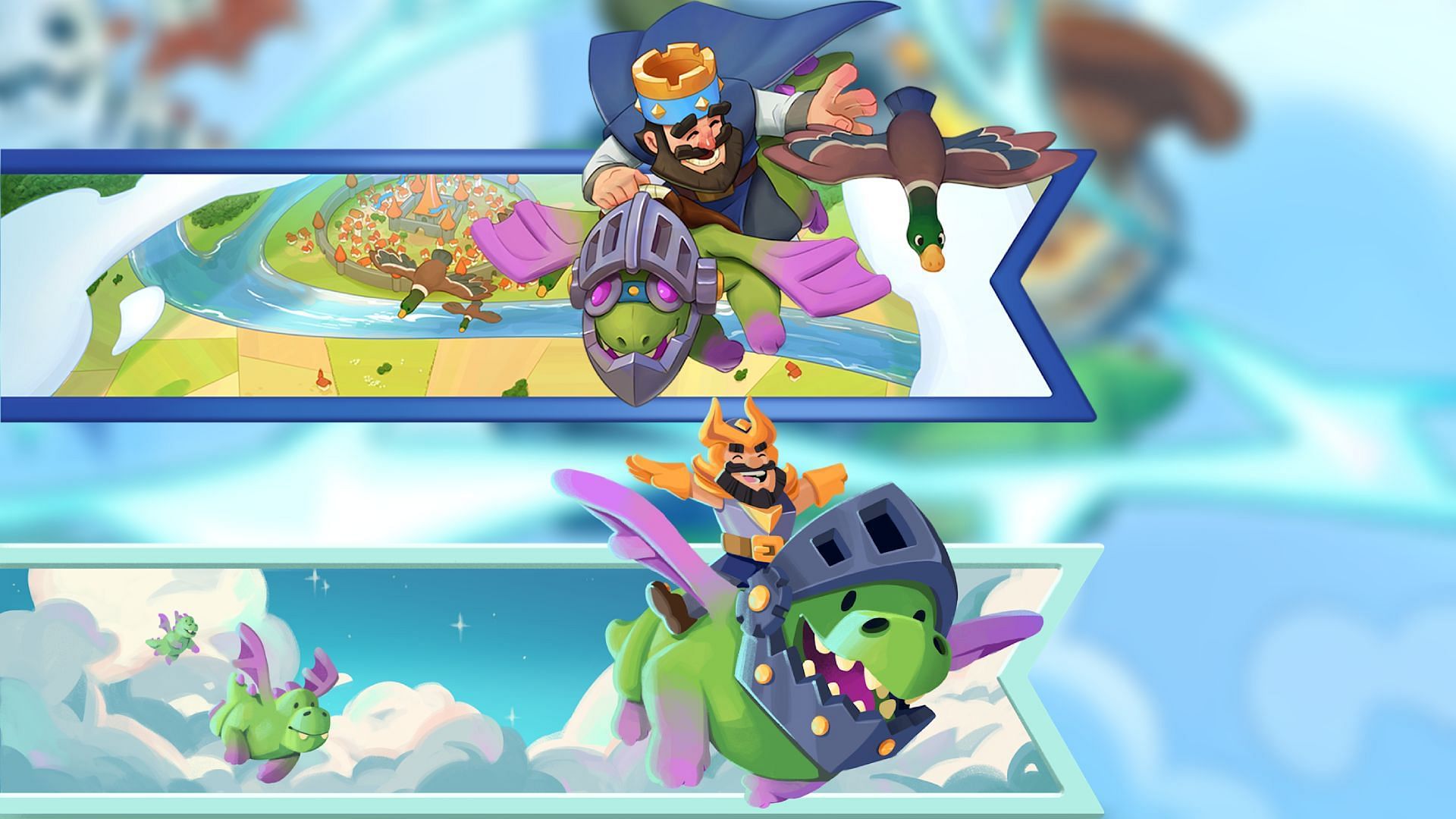 Reward Battle Banners for the Crown Chase (Image via Supercell)
